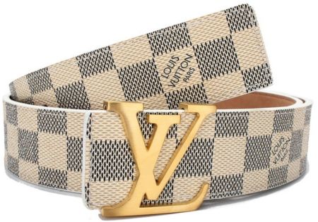 Cinturón unisex Louis Vuitton 100% piel 12.33 € (Gtos. de envío